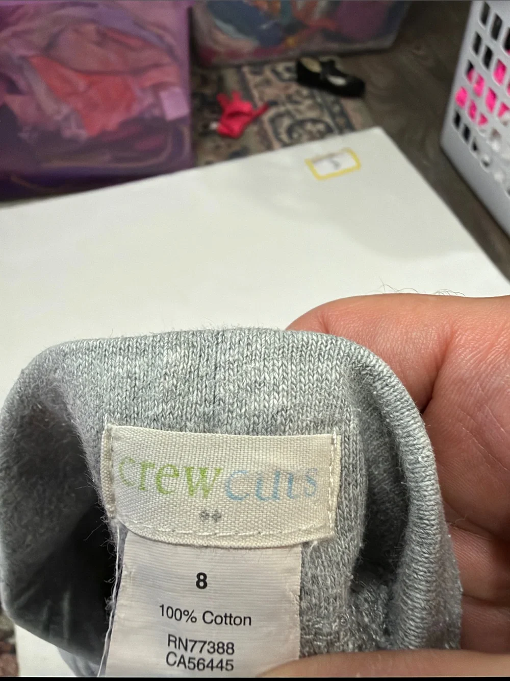 Crewcuts Gray Kids Drawstring Joggers